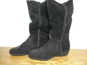 BANDOLINO YOELIA WOMENS BOOT, SIZE 10, BLACK, SIDE ZIPPER NEW SHELF PULL - Picture 1 of 3