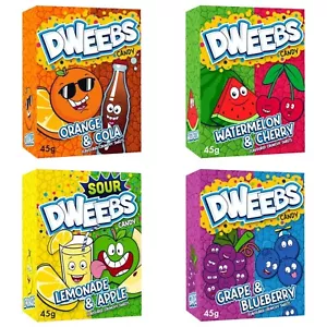 Dulces de caramelo Dweebs fruta uva, arándano, sandía, cereza, naranja, mezcla de cola - Imagen 1 de 33