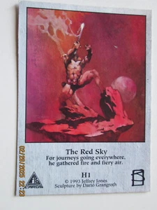 1993 by JEFFREY JONES, "THE RED SKY HOLOGRAM". - Picture 1 of 2