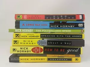 NICK HORNBY 8 book SET, in the VARIOUS series TRADE PAPERBACK LOT - Imagen 1 de 9