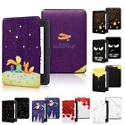 PU Leather Magnetic Shell Smart Case Cover e-Reader For Kindle Paperwhite 1/2/3