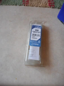 Crucial 2G memory card 256Mx64 PC2 -5300 DDR2 - Picture 1 of 3