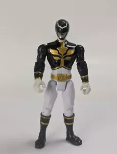 2012 Bandai Power Rangers Black Ranger Megaforce 4,5" Actionfigur gebraucht - Bild 1 von 1