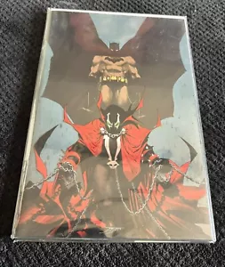 Batman / Spawn (2023) #1 Cover S Jorge Jiménez Acetate Virgin Variant DC Comics - Picture 1 of 1