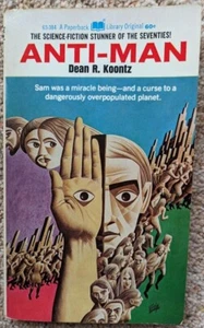 Vintage Anti- Man Dean by R. Koontz Science Fiction Paperback 1970 1st Printing - Picture 1 of 7