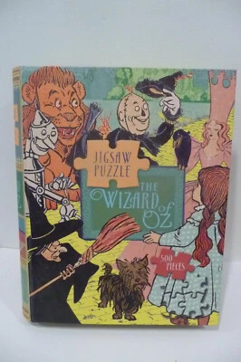 Wizard of Oz Jigsaw Puzzle 500 pieces Dorothy Toto Lion Witches NEW Potter Style - Image 1 of 4