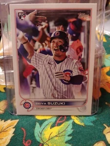 Actualización Topps 2022 SEIYA SUZUKI SP impresión corta RC Cubs - Imagen 1 de 1