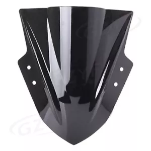 Front Double Bubble Motor Wind Screen For Kawasaki Ninja EX300R 2013 2014 2015 - Foto 1 di 6