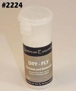 Dry Fly Floatant Powder in Shaker Bottle - For Dry Flies - 2224