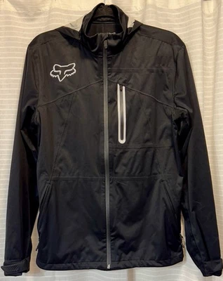 Fox Racing Soft Shell Zip Up Jacket With Hood.  Size Small - Image 1 of 3