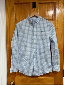 Vineyard Vines Kids On The Go Performance Grid Plaid Button Down Größe L (16) - Bild 1 von 5