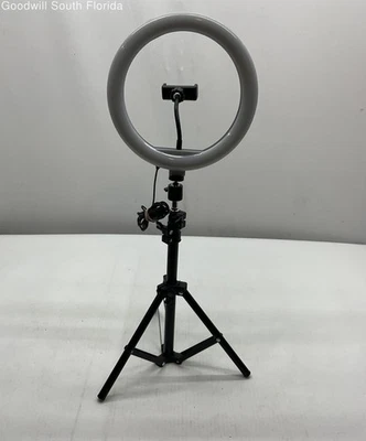 LED Selfie Photographic Ring Light With Tripod And Phone Holder For Makeup Video - Image 1 of 4