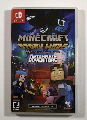 Minecraft Story Mode The Complete Adventure (Nintendo Switch) Ships Fast! - Image 1 of 4