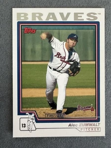 2004 Topps Traded and Rookies - Alec Zumwalt #T177 (RC) - Bild 1 von 2