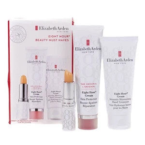Elizabeth Arden 8 Eight Hour Gift Set Skin Protectant Hand Cream Lip Balm - New - Picture 1 of 3