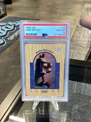 Ud3 Kobe Bryant #19 1996 PSA 10 Foto 1 de 2