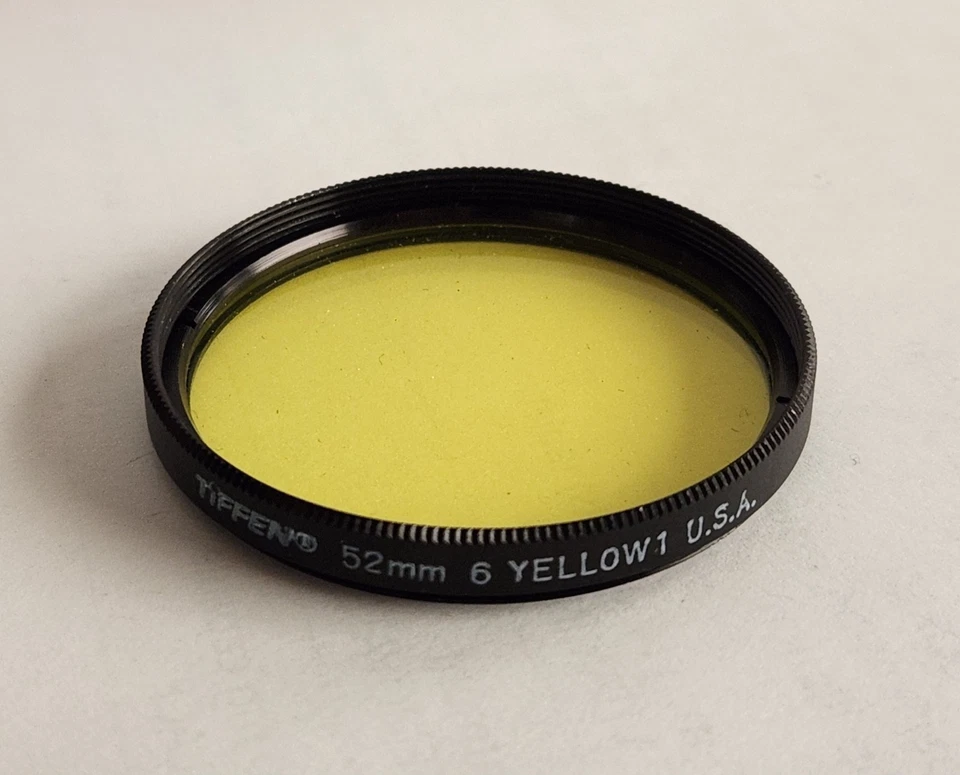 Tiffin 52mm Light Yellow #6 Camera Lens Filter - Image 1 of 1
