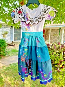 Disney Encanto Mirabel Madrigal Deluxe Dress Up Size Small - Picture 1 of 7