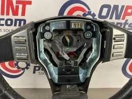 2011 INFINITI G37X SEDAN STEERING WHEEL W/ SWITCHES BLACK OEM Foto 1 de 1