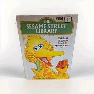The Sesame Street Library Volume 1 Hardcover Book Vintage - Picture 1 of 4