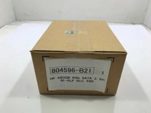 804596-B21- HPE 480GB 6G SATA RI-2 LFF 3.5" SCC SSD Hard Drive - Picture 1 of 1
