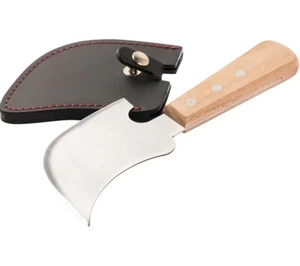 Leister Quarter Moon Messer mit Lederetui - 106.969 - Bild 1 von 6