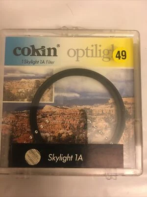 Cokin Optilight 1A Filter 1 Skylight 49MM Photo Video Accessory  - Image 1 of 4