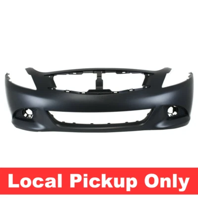 Front Bumper Cover For 2010-2013 G37 Sedan Base Journey IN1000246 FBM221NF0H Foto 1 de 4