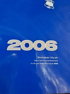 Birmingham City: Report and Accounts 2006 - Picture 1 of 1