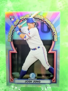 Josh Jung - Rookie Of The Year Favorites - 2023 Bowman #ROYF-9 TX Rangers - Picture 1 of 11