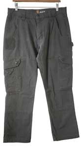Carhartt Relaxed Fit Mens B342-MOS Cargo Pants 34x30 Cotton Olive Green Durable - Picture 1 of 8