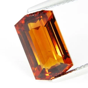 4.27Cts Natural Sparkling Madeira Citrine Fancy Cut Collection Gemstone - Picture 1 of 5