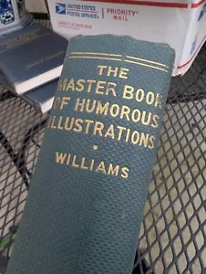 Vintage 1938 Hardcover Das Meisterbuch der humorvollen Illustrationen Leewin Williams - Bild 1 von 10