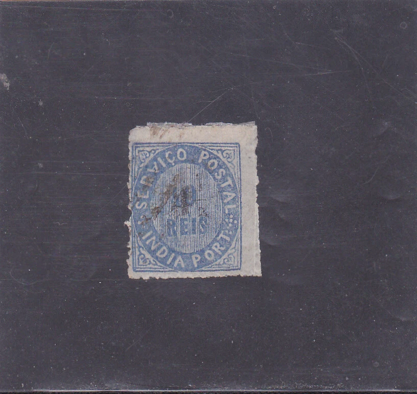 PORTUGUESE INDIA 40 r. (1876)   AF # 29  Used - Image 1 of 1
