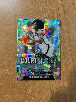2021-22 Leaf Metal Basketball - Christyn Williams - Crystals Court Queens Auto - Image 1 of 2