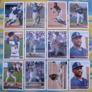 12 UPPER DECK BASEBALL SPORTS TRADING CARDS 1993 VGC - Foto 1 di 2