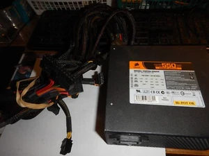 Corsair VX550W CMPSU-550VX 550W ATX Power Supply PSU - Afbeelding 1 van 4