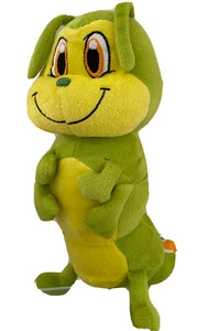 2015 Kellytoy Caterpillar Green Yellow Insect Plush Stuffed Toy Worm - Picture 1 of 7