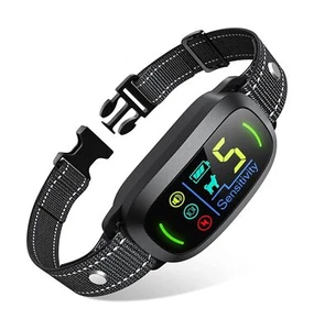 Dog Bark Collar, FAFAFROG Rechargeable Smart Barking Collar, Anti Bark Traini... - Picture 1 of 7