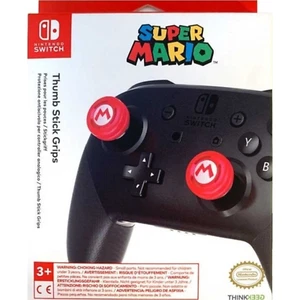 THINKGEEK Super Mario Thumb Stick Grips Nintendo Switch Pro Controller - Picture 1 of 2
