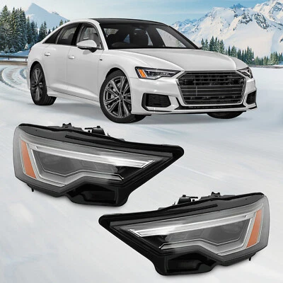 For 2019-2021 Audi A6 Headlight LED Daytime Running Light Left & Right Side Foto 1 de 4