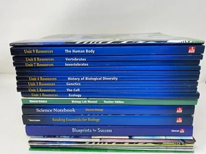 Glencoe Biology, Teacher Classroom Resources 9780078952364 - SET of 21 BOOKS - Picture 1 of 6