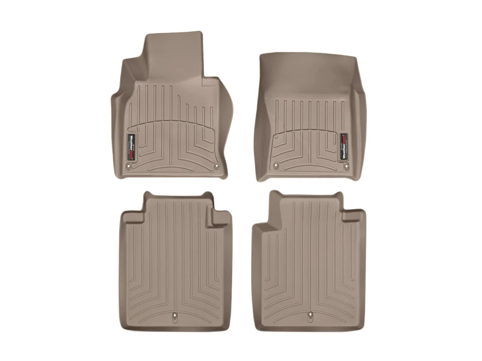 WeatherTech Floor Mats FloorLiner for - Infiniti Q70 - 1st & 2nd Row - Image 1 of 4