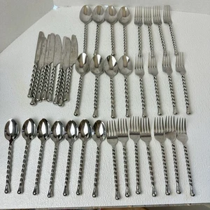 Karussell (EDELSTAHL) von HAMPTON SILBERSCHMIEDE 38-teiliges Nachlass-Set - Bild 1 von 12