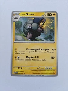 Pokemon TCG 046/159 Alolan Golem Journey Together Card Mint New Stage 2 - Picture 1 of 2