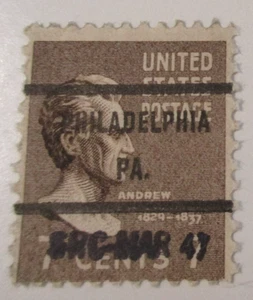 PRECANCEL ( 1 )   "DATED PRECANCEL SRC AUG, 47    PSS#Un/Ckd See Pic - Picture 1 of 1