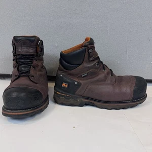 Timberland Pro Boondock 6” Brown Composite Toe Work Boots Size 10.5W 92615 - Picture 1 of 23