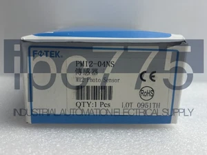 1PCS Brand New Fotek PM12-04N-S PM12-04NS Sensor&Proximity Switch - Picture 1 of 4