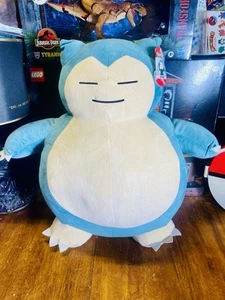 NUEVO 24” 2 PIES Pokémon SNORLAX Peluche WCT Wicked Cool Toys Anime Gamestop Excl. - Imagen 1 de 7