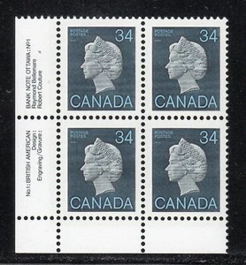 1985 Canada SC# 926 LL - First-Class Definitive - Plate Block M-NH Lot # 1558c - Picture 1 of 1